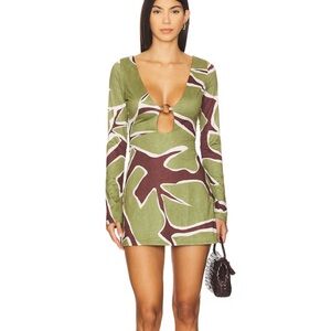 Eternity Sleeved Mini Dress in Alessandra Green
SEVEN WONDERS
